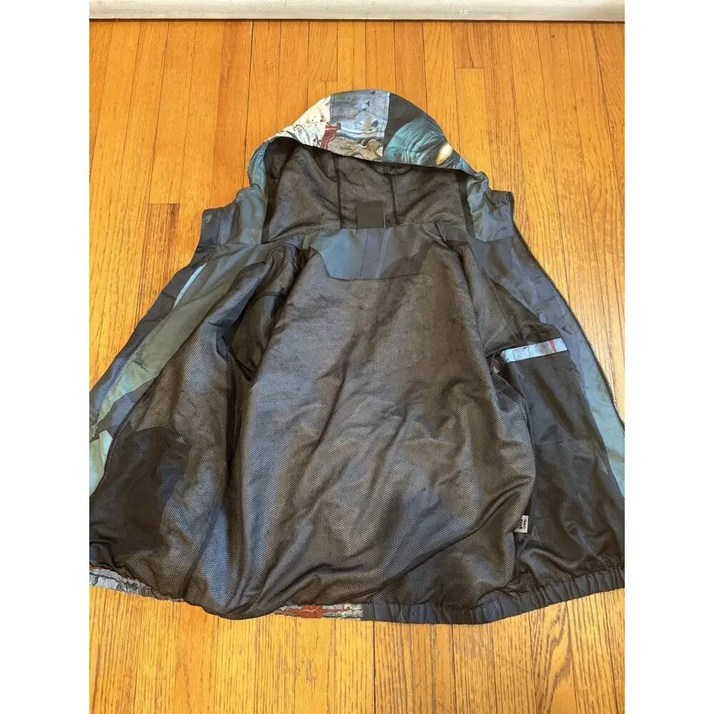 EUC Tango Hotel Windbreaker Jacket Size M Men's Retail $98 DC Batman Good Evil